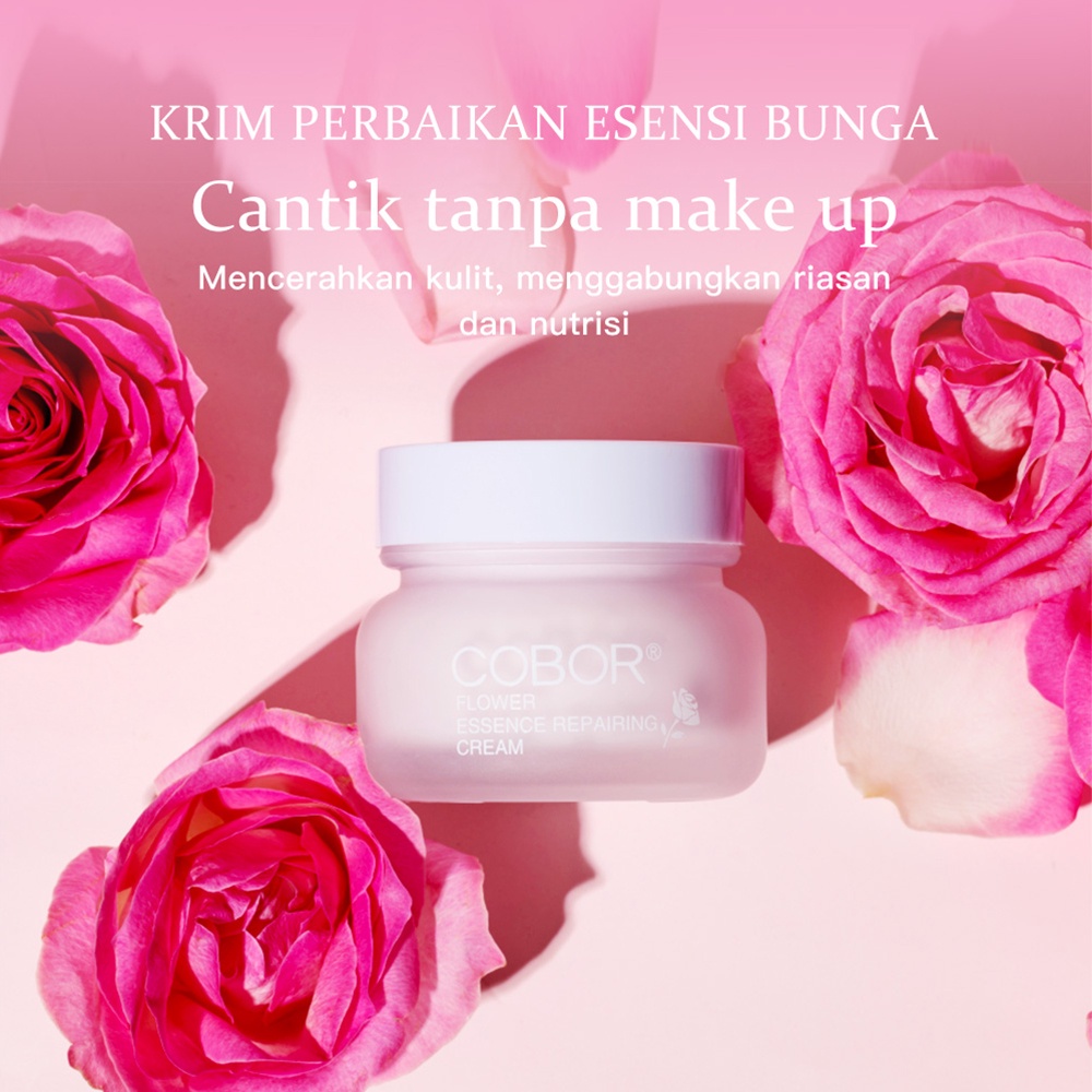 COBOR Flower Essence Repairing pelembab Cream