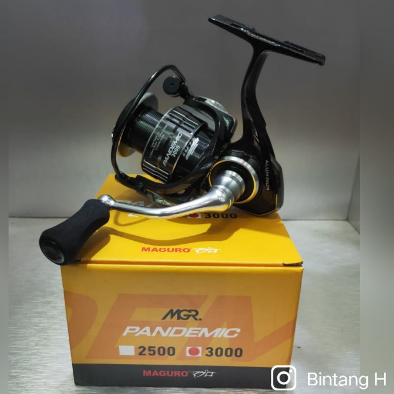 Reel Maguro PANDEMIC 1000 -5000 | Pilih Ukuran | Spinning