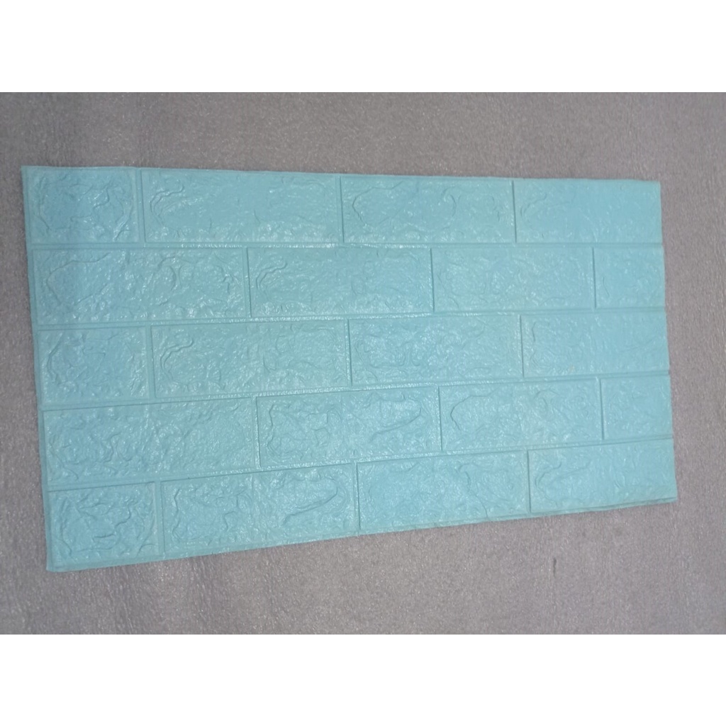 ⭐Gogoland⭐ Wallpaper Dinding Foam 3D Kecil Motif Batu Bata / Walpaper Stiker Dinding Dekorasi Kamar R535-TOSCA