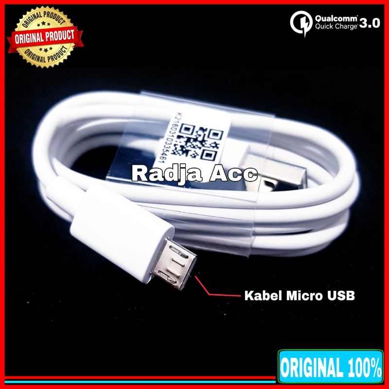 Kabel Data Xiaomi Redmi 10A ORIGINAL 100% Fast Charging Micro USB