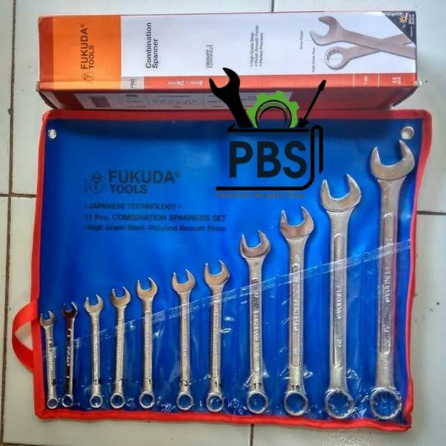 Kunci Ring Pas Set Fukuda Berkualitas 