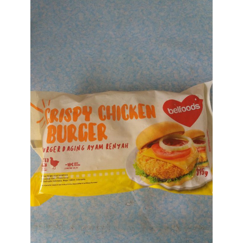 

BELFOODS CRISPY BURGER ISI 6