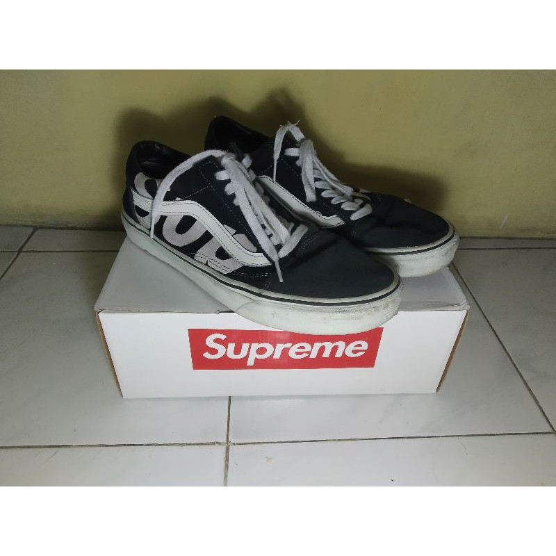 VANS SUPREME PREMIUM(GLOW IN THE DARK)