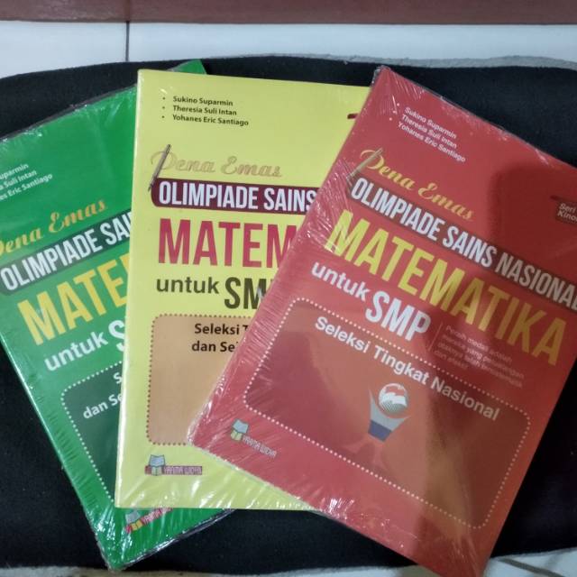 Paket Buku Olimpiade Matematika SMP Seri Kinomatika 1-3