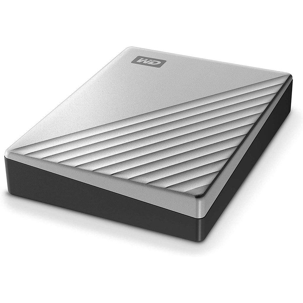 WD 1TB My Passport Ultra Type C Silver Portable External Hard Drive