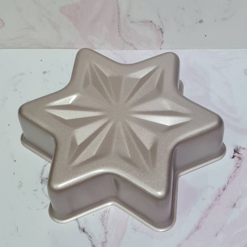 chefmade STAR cake mold bake pan wk9142/ loyang roti kue tanpa sambungan