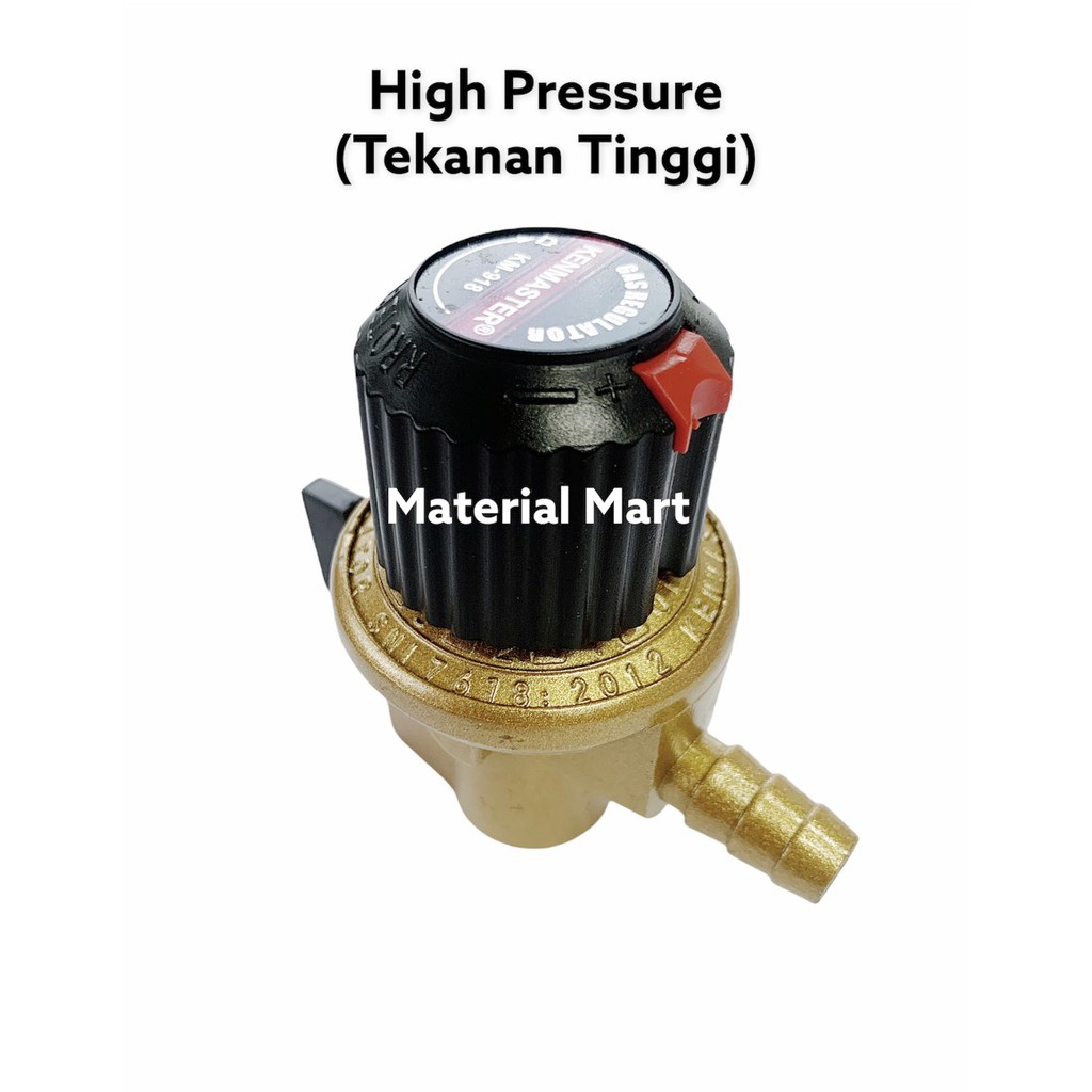Regulator Kenmaster High Pressure | Kepala Gas ASLI | Kosangas SNI | Material Maret