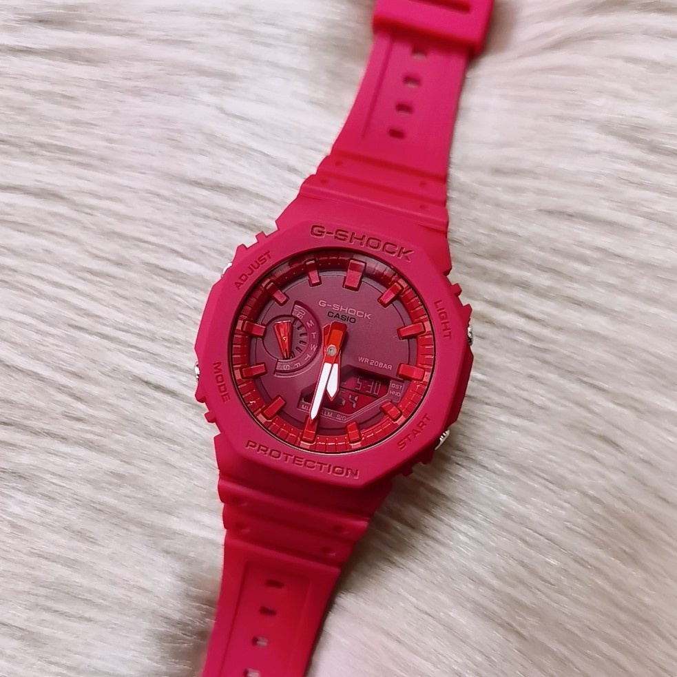 Jam Tangan Pria G Shock ANALOG-DIGITAL SERI GA-2100 GA-2100-4A PRIA WANITA SPORT WATCH