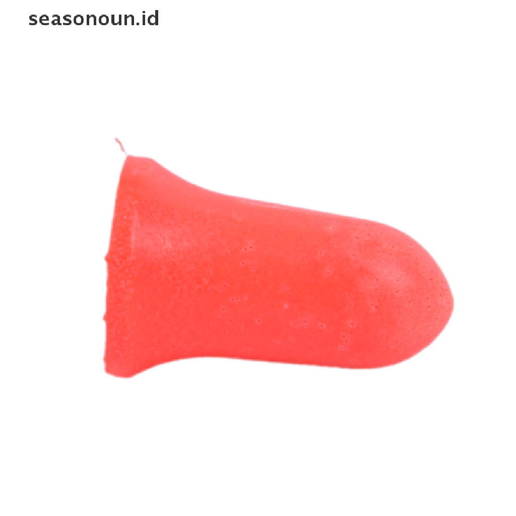 10 Pasang Earplugs Pelindung Telinga Bahan Busa Anti Bising Untuk Tidur