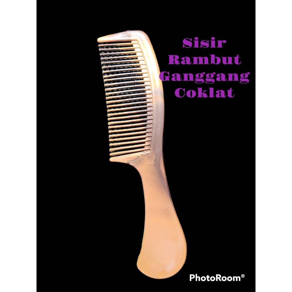 Hot item Sisir Rambut GAGANG COKLAT Ukuran Besar