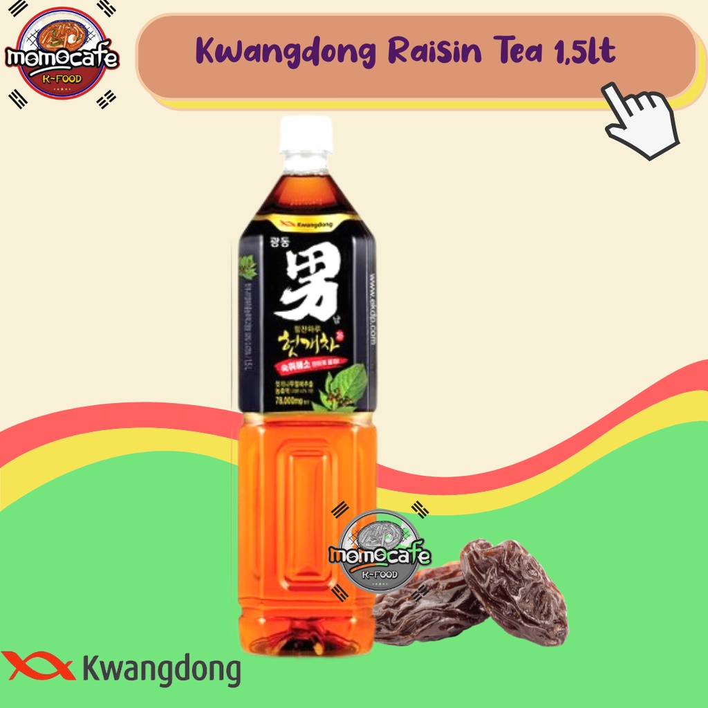 

Kwangdong Oriental Raisin Tea Drink 1,5lt - Teh Rasa Kismis Made In Korea