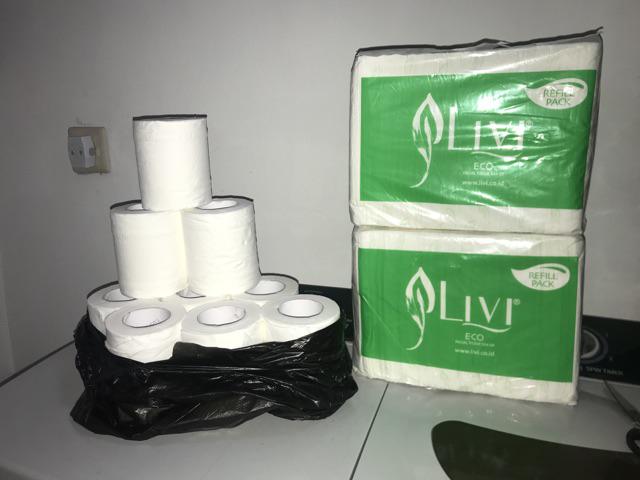 Livi Eco Smart Due Smartdue || Eceran || Tisu Tissu Tissue Gulung Toilet Roll Bathroom Tissue Roll