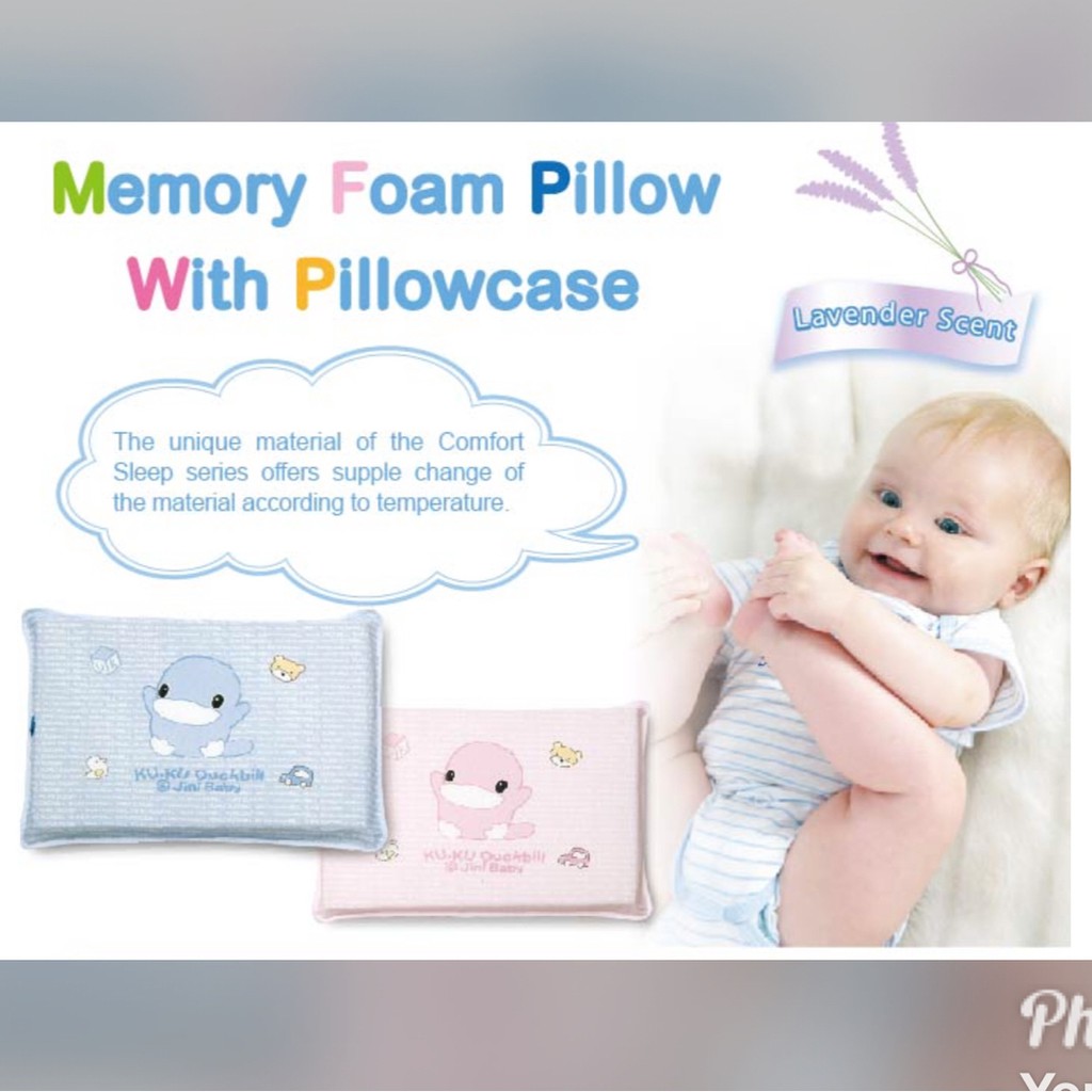 Ku.Ku Duckbill Baby Thermal Memory Set Pillow KU2026