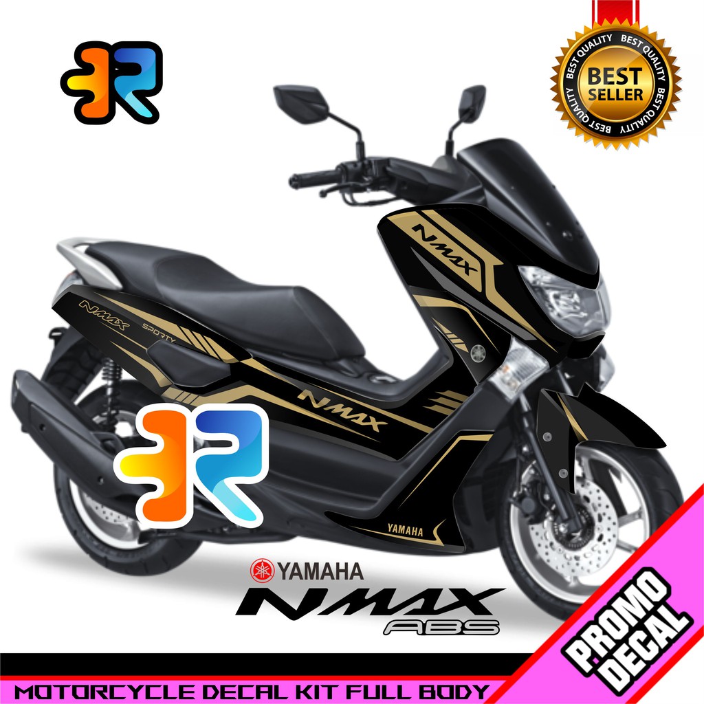 Decal Motor Nmax Old Desain Simple Sticker Decal Full Body