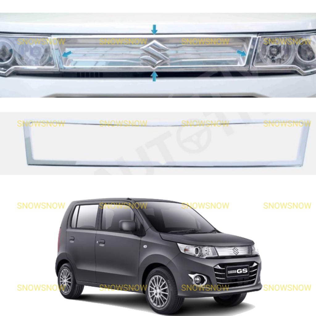 List Grill Depan Suzuki Wagon GS Chrome