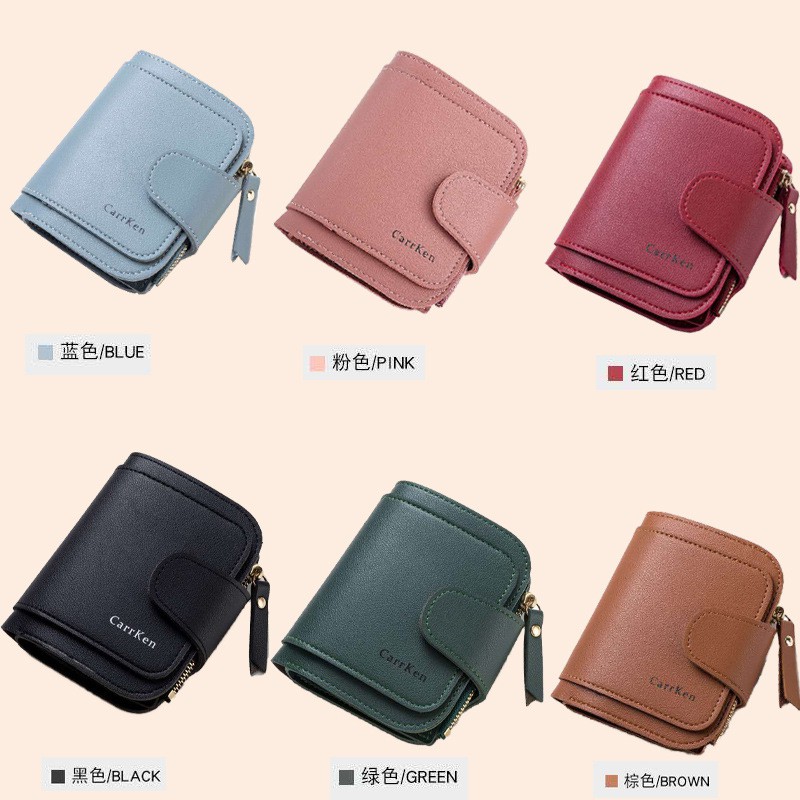 COD Dompet Cewek Resleting Premium Lipat Forever Young w002 DOMPET LIPAT MINI DOMPET IMPORT (kw)-6