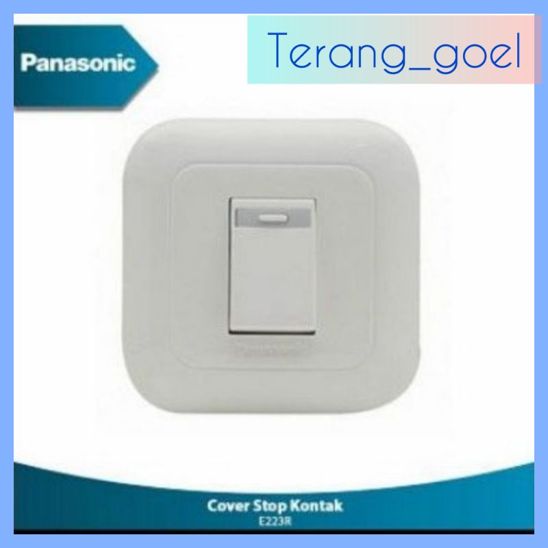 Saklar Engkel Panasonic Tanam / Saklar Tunggal / Single Switch Panasonic Wide Series Inbow