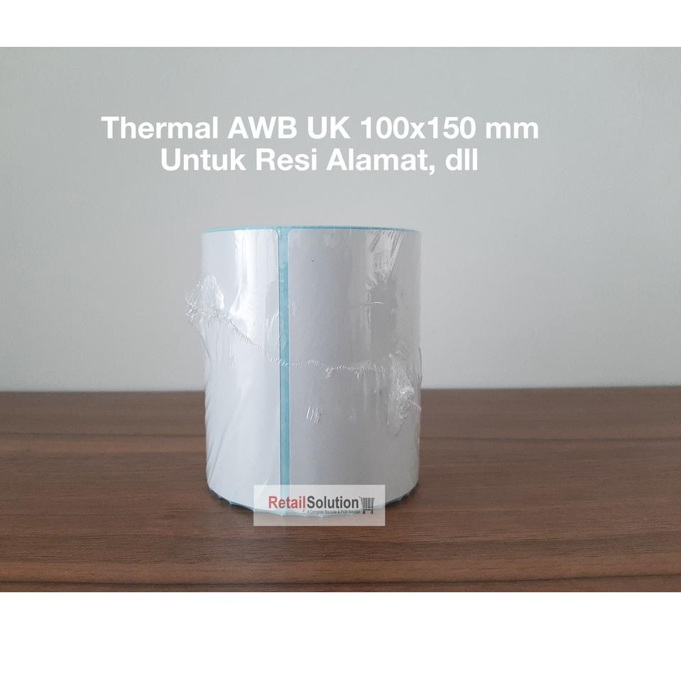 

Kejutan Hari Ini Stiker Label Thermal Resi AWB 100x150 / 100 x 150 / 100x150mm Isi 300