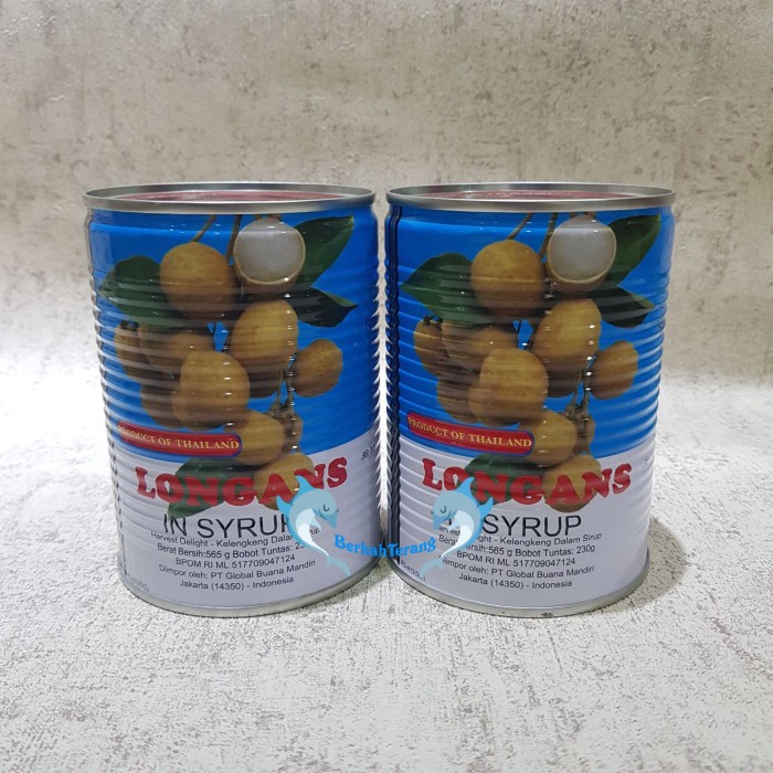 

Kalengbuah- Longan Kaleng Harvest Delight / Longans In Syrup / Lengkeng Kaleng - Harvest Delight