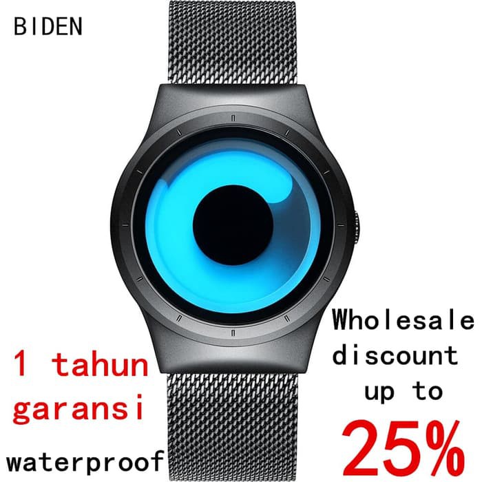 Jam Tangan Pria Wanita BIDEN Bisnis Kemewahan