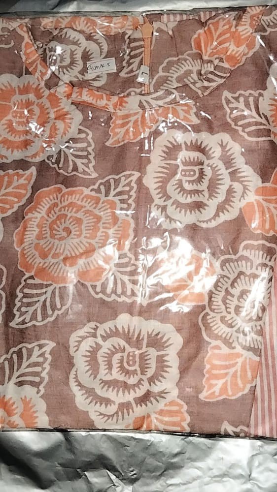 Tunik Batik Mix Polos Modern Terbaru