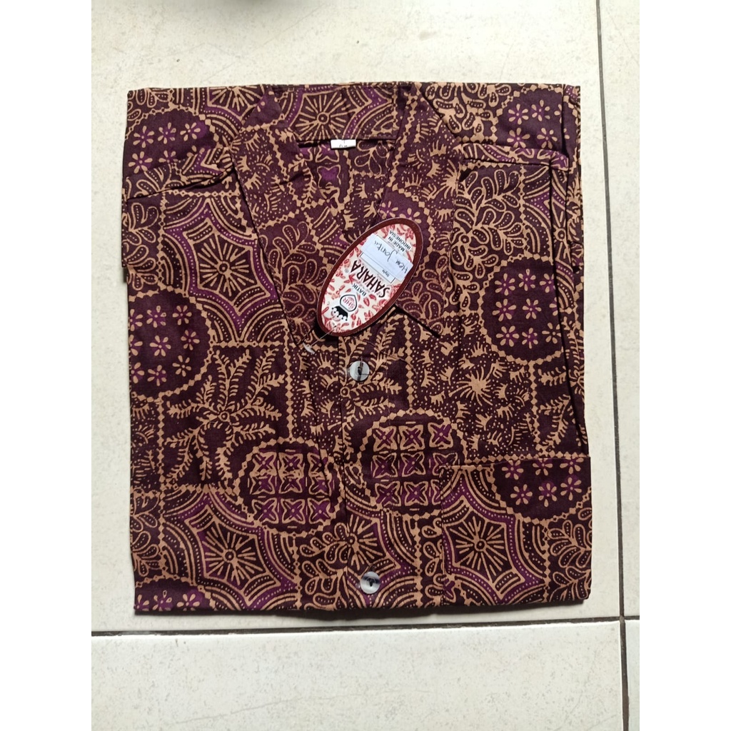 HEM BATIK ANAK/KEMEJA ANAK TANGGUNG /KEMEJA BATIK ANAK  PEKALONGAN /