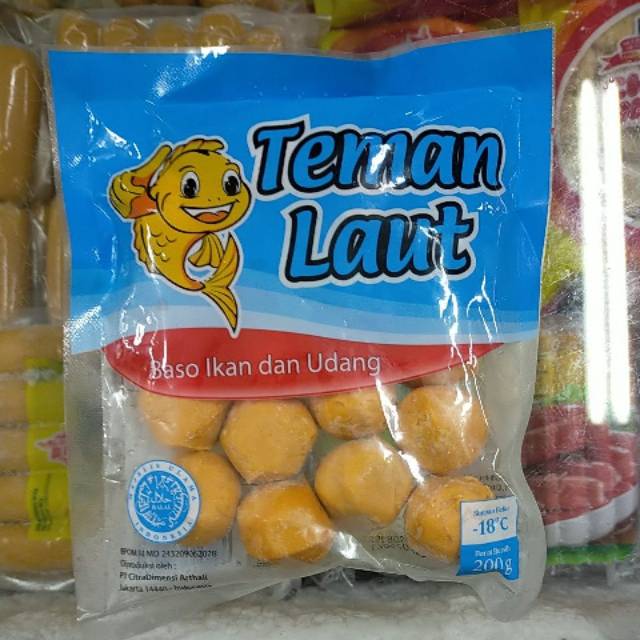 

Teman laut baso ikan dan udang 200gr