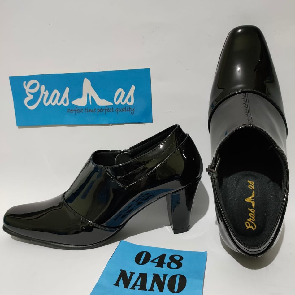 ERASMAS 048 Sepatu Kerja Wanita Sepatu Formal Wanita Sepatu Kantor Wanita Sepatu Boots Kerja Wanita