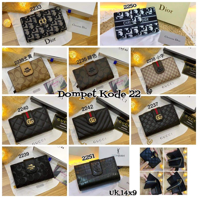 NEW ITEM dompet uang / dompet kartu lidah import kode 22 freebox