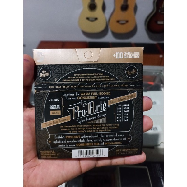 DADDARIO EJ 45 ORIGINAL