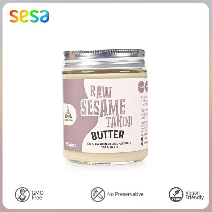 

Sale Green Guru Butter Raw Sesame Tahini 270 g