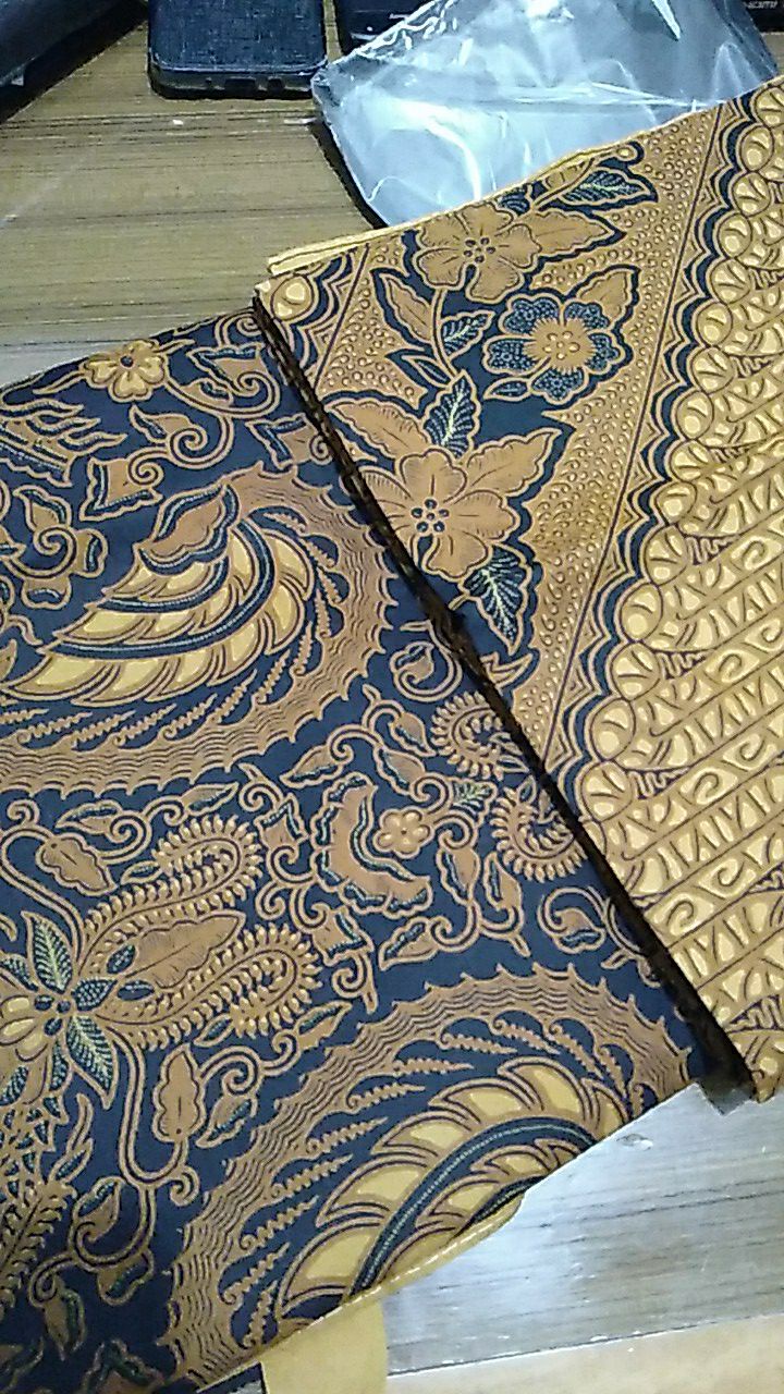 Kain Jarik Batik Solo Motif Sogan Parang Kusumo Seling