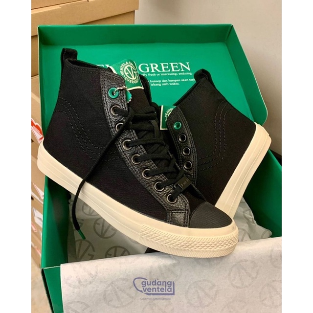 Ventela Evergreen High & low Sepatu vantella Original 100%