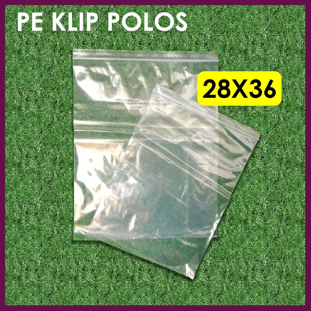plastik klip Zipper plastik zipper plastik ziplock 28x36cm tebal 0,6 |100 lbr