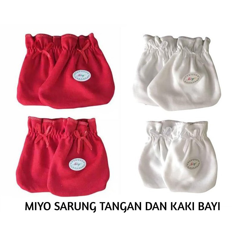 MIYO Sarung Tangan dan Sarung Kaki Bayi