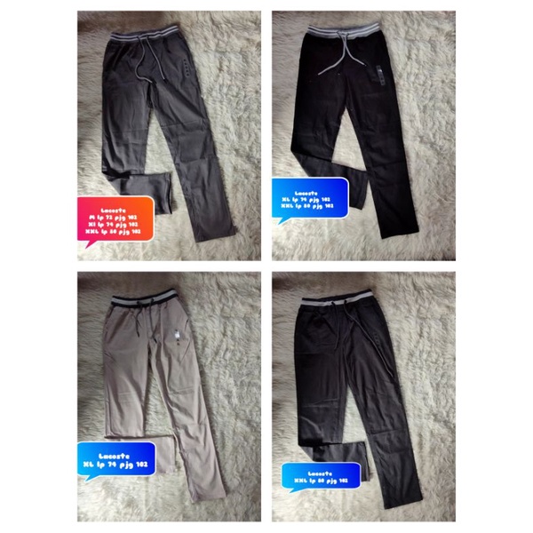 Celana dewsa chino Lacoste