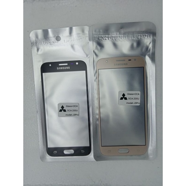 Glass sudah oca Samsung J3 pro Kaca Touchscreen Layar sentuh