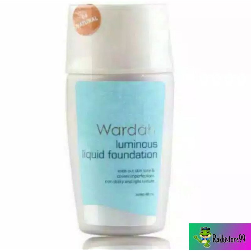 ❣️Rakkistore99❣️Wardah Everyday Luminous Liquid Foundation 40ml (100% Original)