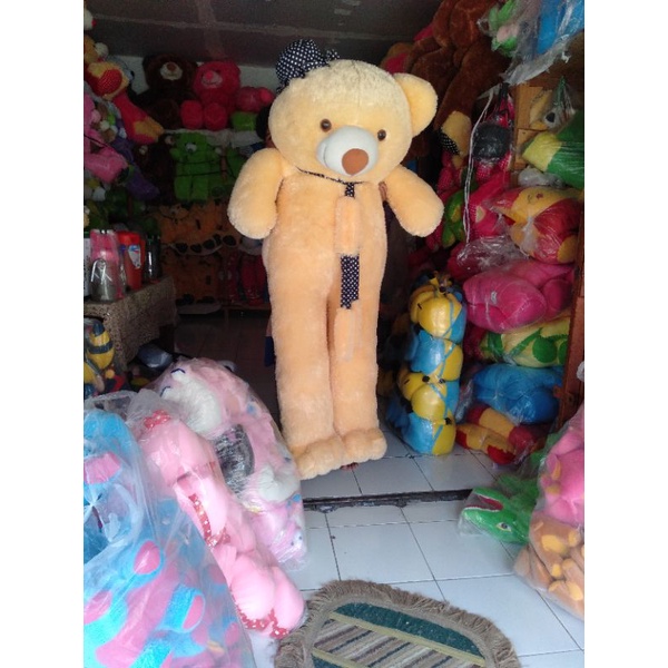 Boneka Teddy bear super jumbo 1,5meter