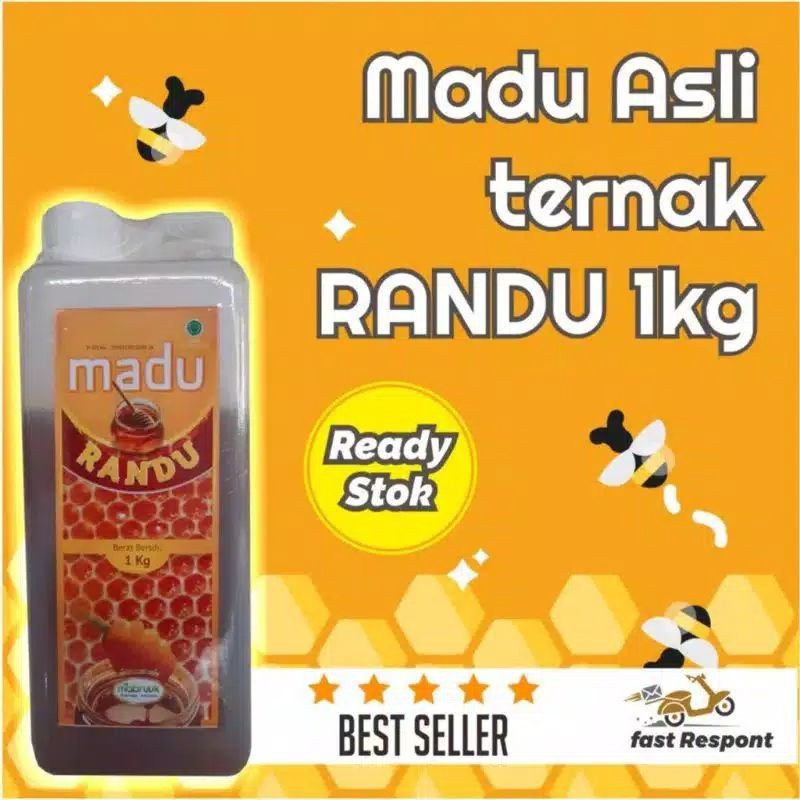 

Fazkina Madu Randu Mabruuk kemasan 1 Kg / Mabruuk Madu Randu 1 Kg