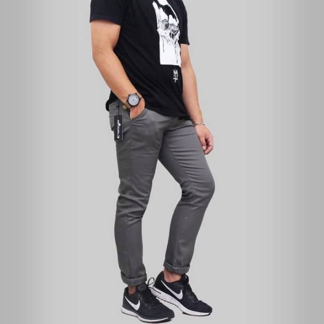 COD CELANA CHINO PANJANG PRIA SLIM FIT PENSIL TERLARIS