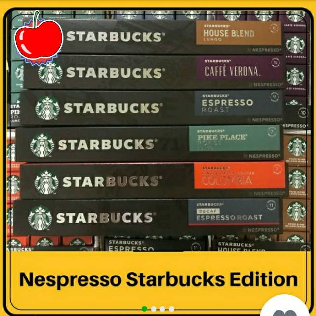 

Nespresso Starbucks @10 caps - pike place