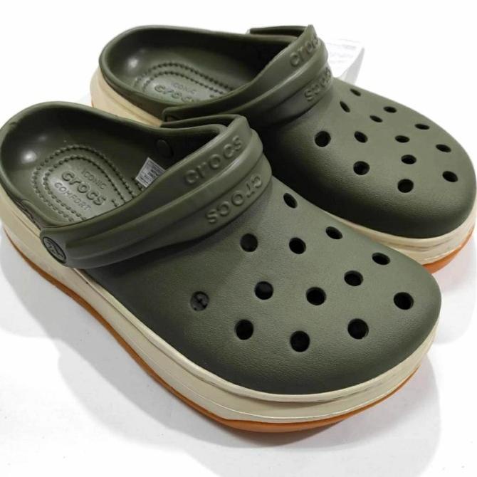 Sandal Pria/Sepatu Sandal Pria/Sandal karet Pria/CROCS BAND ll FORCE