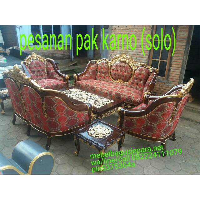 Kursi tamu Ganesa mebel Jepara mebel jati Jepara mebel bagus Jepara