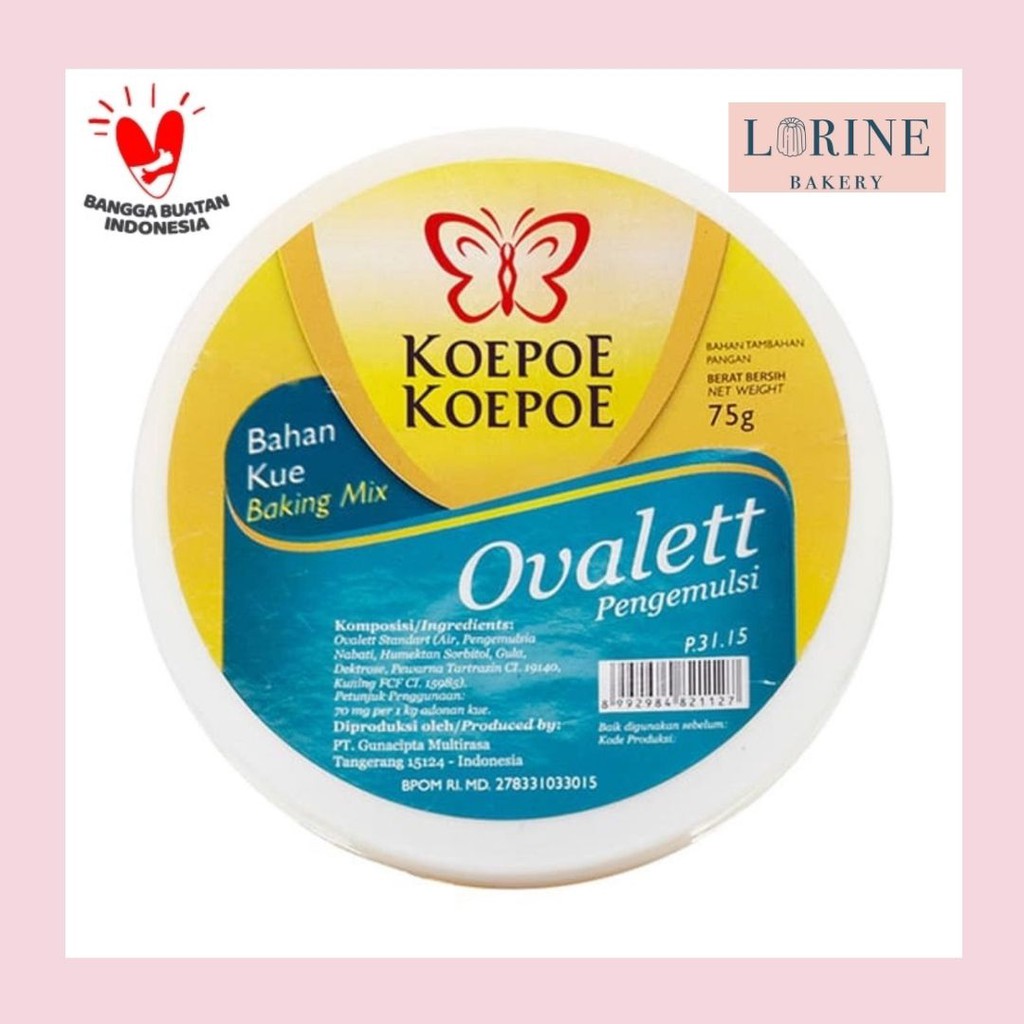 

OVALET KOEPOE KOEPOE 75GR