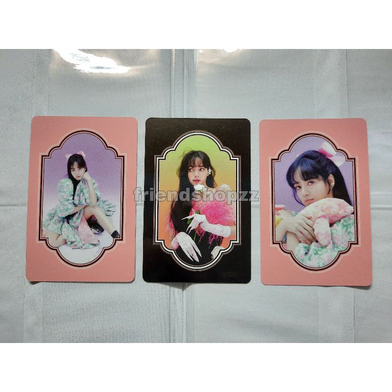 (BOOKED) SET 3 PHOTOCARD/PC LISA BLACKPINK - 2021 SEASON'S GREETINGS