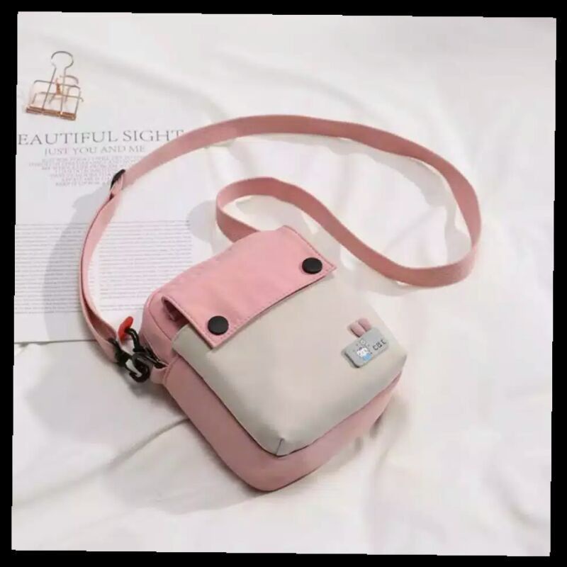 Tas Selempang Wanita Tas Mini Cat Sakura Tas Selempang Remaja Terlaris