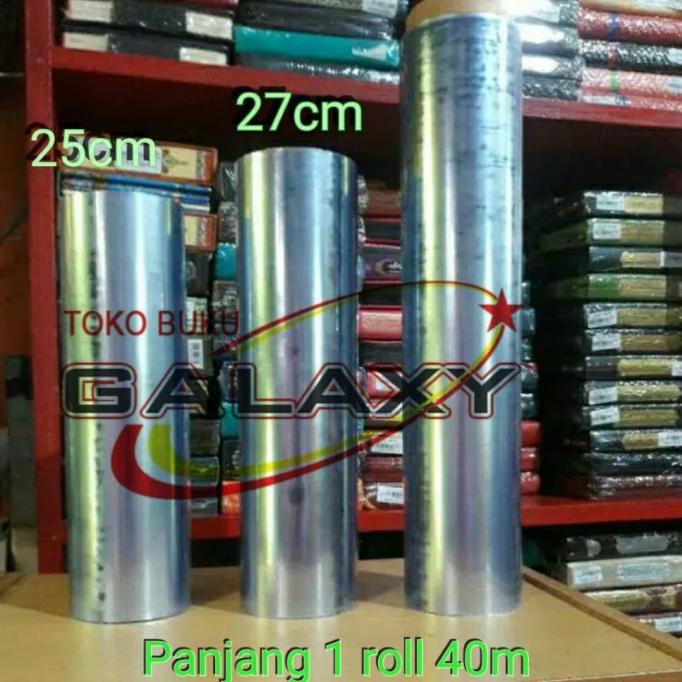 

[[COD]] Sampul Buku Sampul Plastik Mika 1 Roll 40cm Plastik Bungkus kue SALE Kode 1163