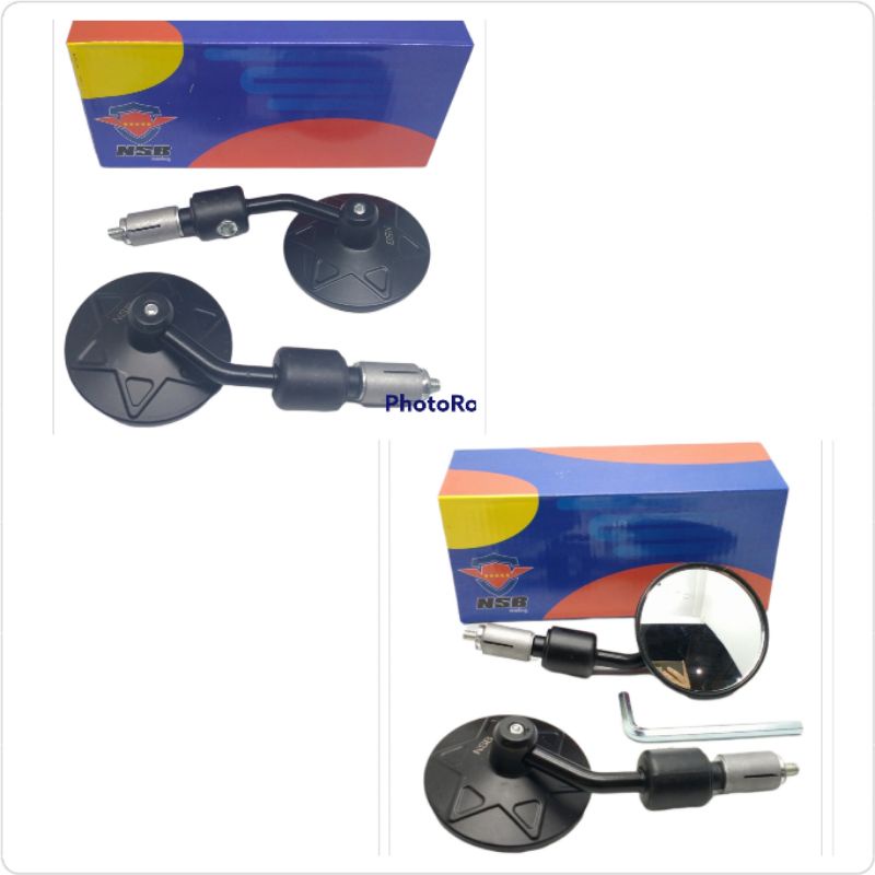 spion jalu bulat bintang bengkok rcb pnp sepeda dan motor  Xmax nmax klx vario160 vario ninja vixion
