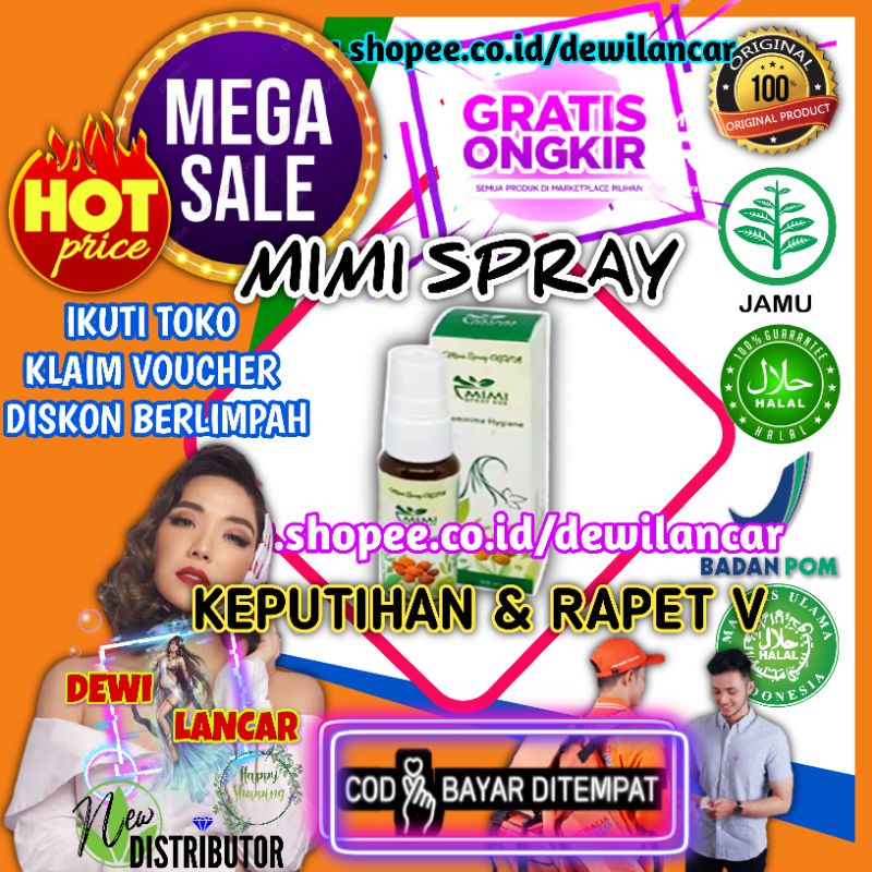 OBAT PERAPAT MISS V KEWANITAAN BECEK BPOM PERMANEN MIMI SPRAY KVA DR BOYKE ASLI 100% ORIGINAL OBAT K